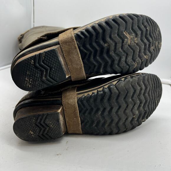 Sorel Slimpack Tall Leather Boots Womens 8 Riding Duck Snow Winter - Picture 10 of 11